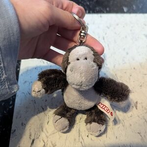 Nici Gorilla Plush Keychain
